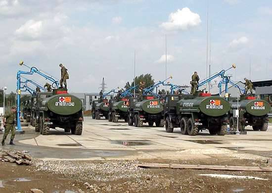 Служба горючего Вооружённых сил РФ празднует юбилей