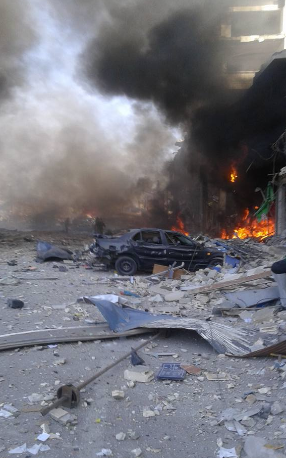 Two bombers blew up cars in Syrian Homs