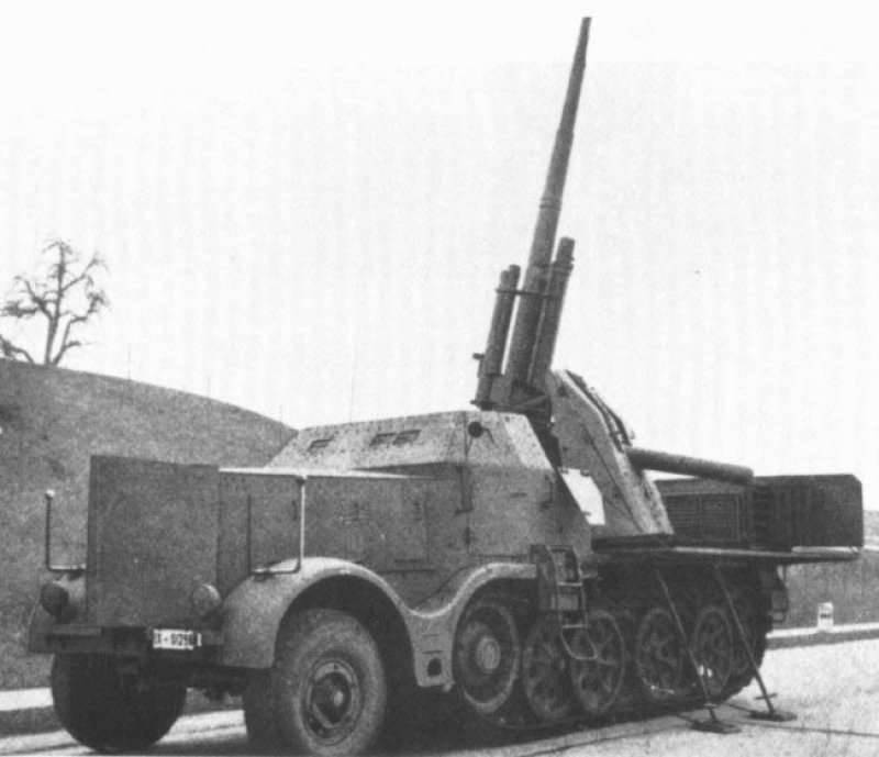 Противовоздушный снаряд для 88cm Flak 37 Sf Auf S Zgkw 18t