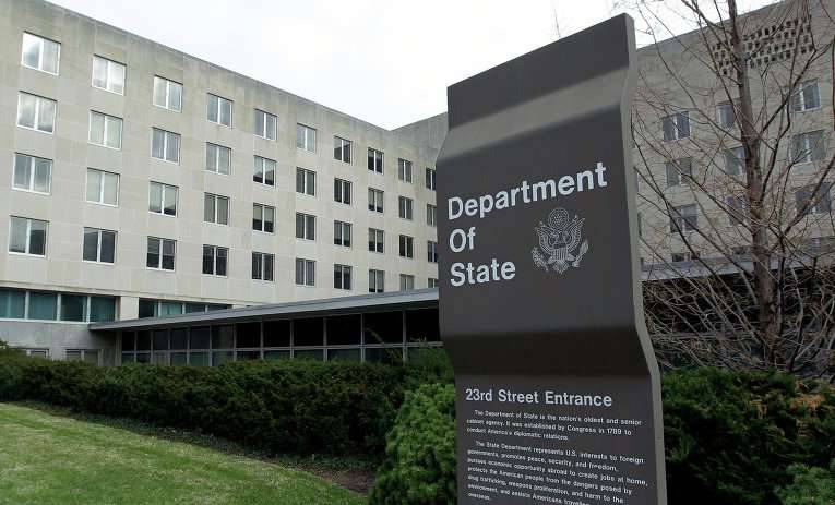 The State Department confirmed that they continue to convince businessmen not to do business with the Russian Federation