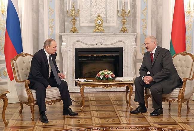 Sur les résultats de la réunion du Conseil d'État suprême de l'Union entre l'État de Russie et le Belarus