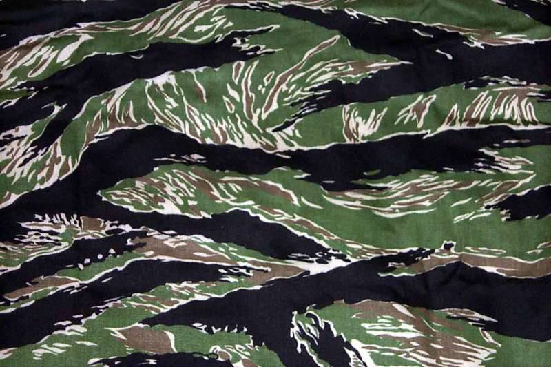 Рис. 1. Филиппинский коммерческий камуфляж Tiger Stripes. 