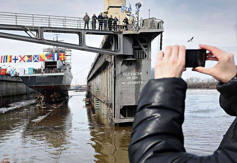 "Kommersant": la construction navale en Russie est de plus en plus axée sur l'ordre public