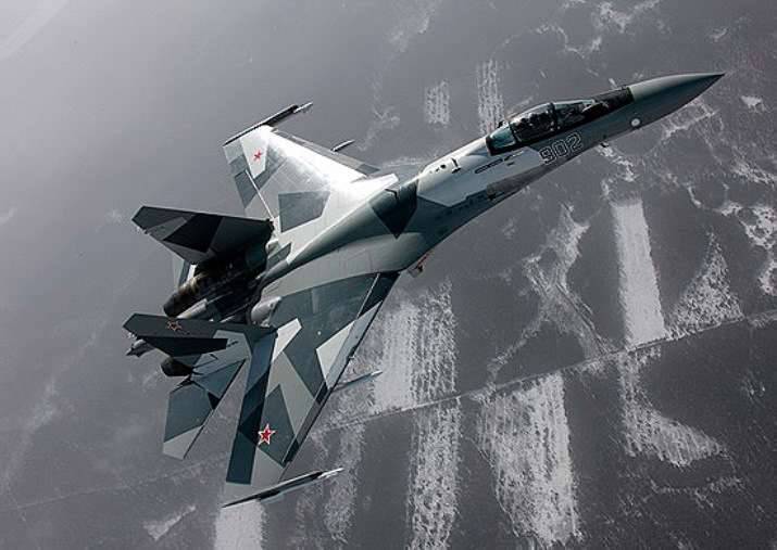 Squadron Su-35在滨海边疆区形成