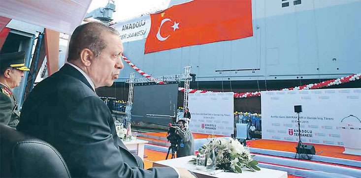 Cantieri navali del re Erdogan