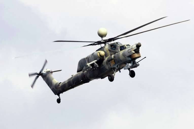 Motores ucranianos que foram instalados anteriormente em helicópteros Mi-28H foram substituídos por VK-2500 russo