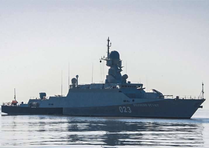 In the Caspian Sea, the joint teaching of ships with the over-the-horizon radar service was completed.