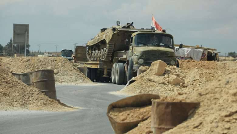 Palmyra'nın doğu banliyölerinde bulunan hükümet güçleri, 70 militanlarını ortadan kaldırdı