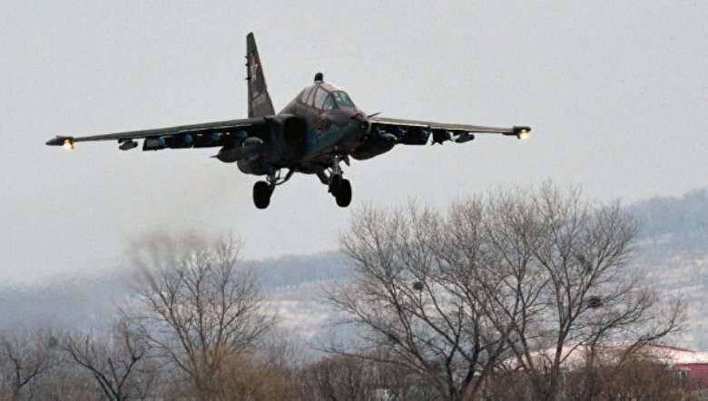 Su-25 crashed in Primorye