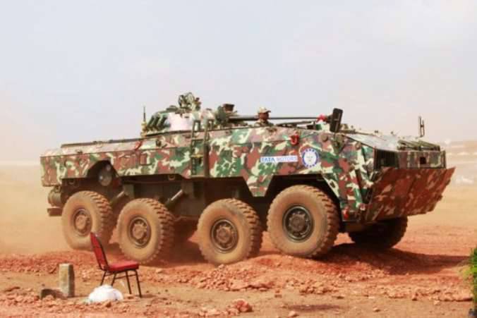 Nuovo veicolo corazzato indiano con una torretta da BMP-2