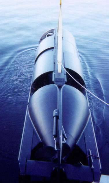 Аппарат доставки боевых пловцов Dolphin SDV-X
