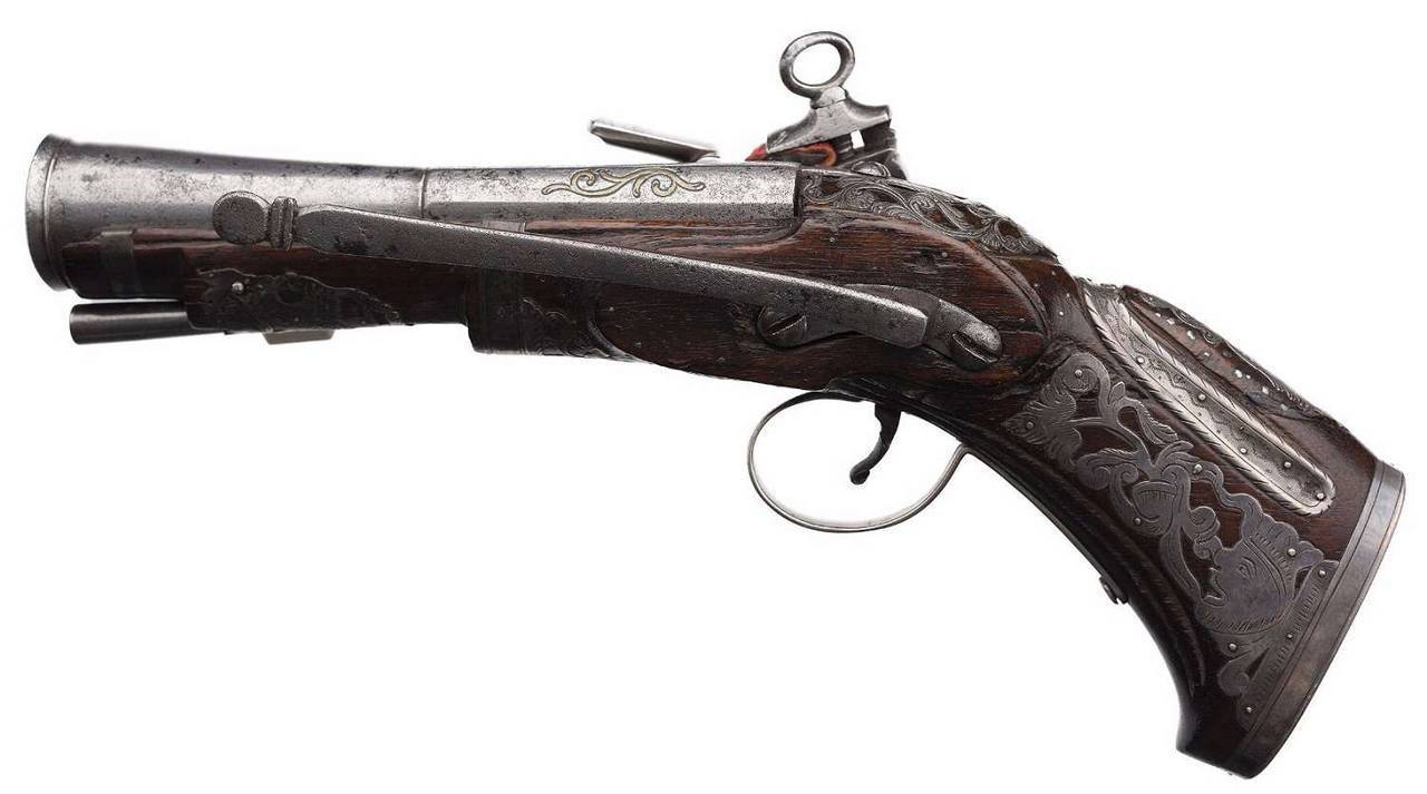 世紀の初めからのフリントロック マスケトン銃18