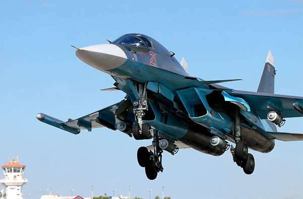 Aircraft of the VKS of the Russian Federation strike at the ISIL militants in the area of ​​El-Karyateyn, as well as on the border of the provinces of Rakka and Deir ez-Zor