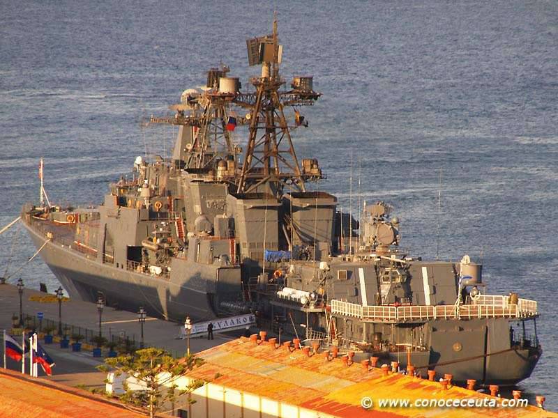 Флот выгоняют из Сеуты?