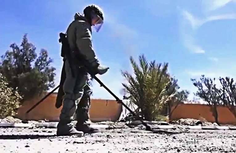 The UN will explore the possibility of conducting a mine clearance operation in Syria