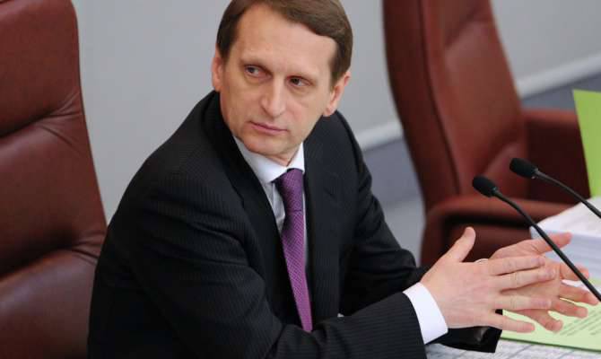 Sergey Naryshkin: Si Rusia luchara con Ucrania, la guerra habría durado un máximo de 4 del día