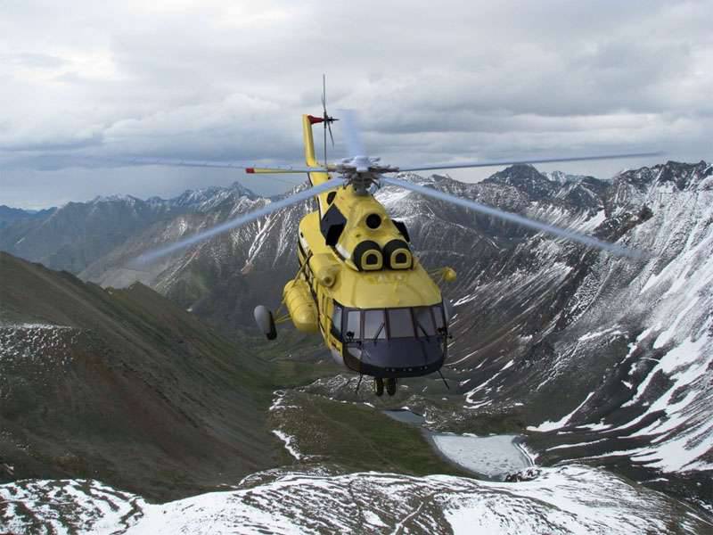 Il prototipo 5 dell'elicottero multifunzionale medio Mi-171А2 è in preparazione per le prove di volo