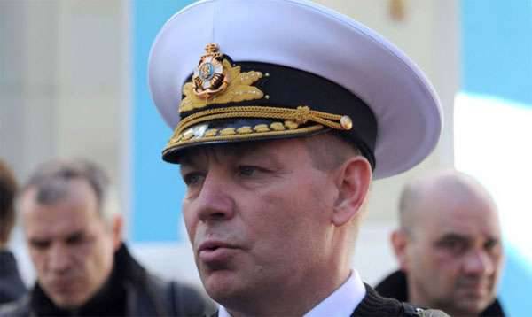 One less admiral? .. Poroshenko dismissed the commander of the naval forces of Ukraine Sergey Haiduk