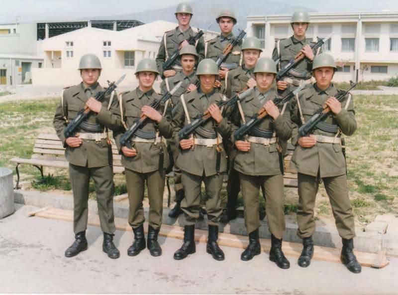 Polícia militar sérvia. Parte do 1