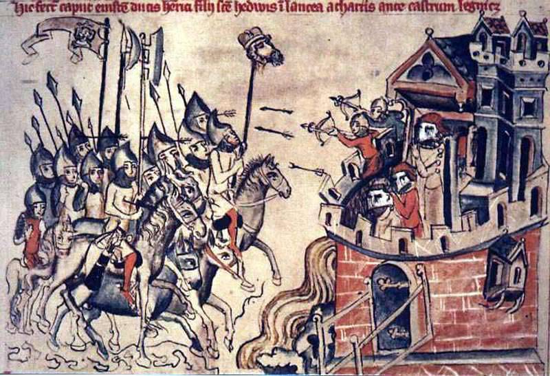 Battles at Legnitz and on the river Chaillot. Mongols in Eastern Europe