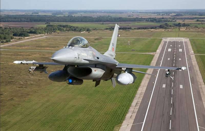 Four F-16 Portuguese Air Force will "guard the peace" of the Baltic States in the coming 4 months