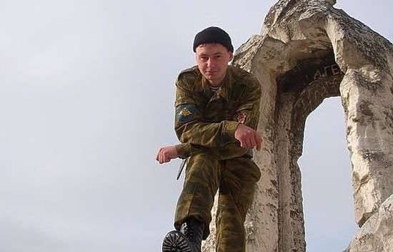 Sergeant of the Russian Army Anton Erygin died from a wound to the head in Homs Governorate