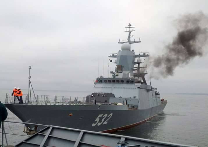 Latvian military noticed Russian ships near the borders of the republic