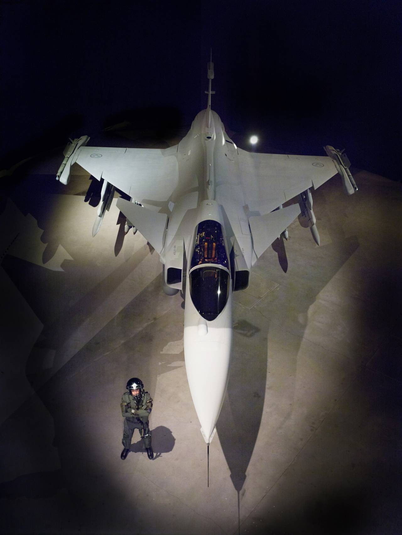 Saab finished building a prototype Gripen E