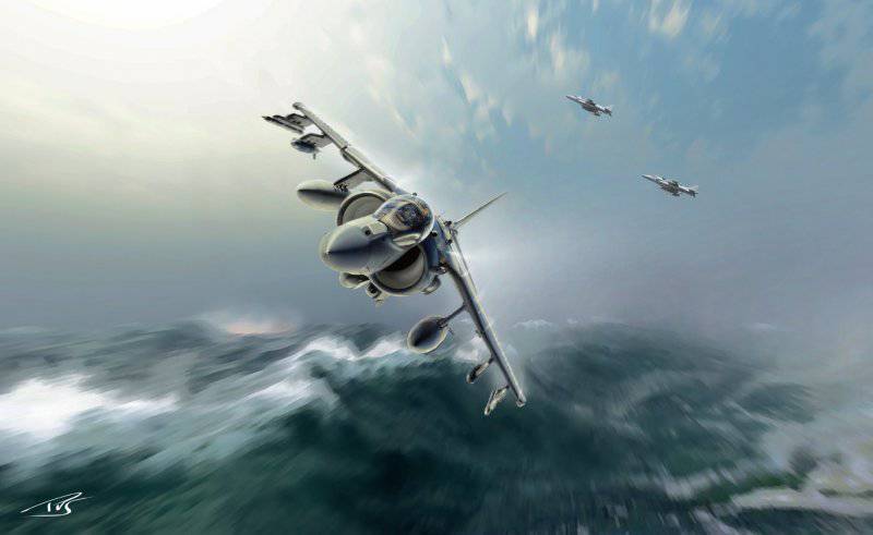 “Bir genelev içinde ateş” veya Falkland destanı “Deniz Harrier”