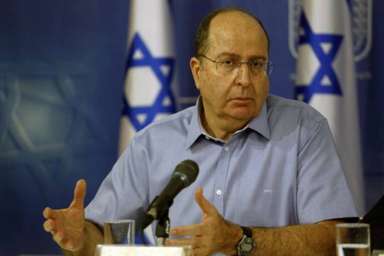 Resigned Yaalon - Israeli Defense Minister