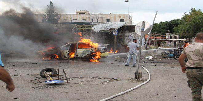 A series of terrorist attacks in Tartus and Jable (Syria)