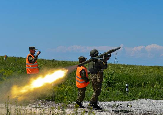 Anti-aircraft gunners of the Southern Military District competed in the district stage of the Clear Sky contest