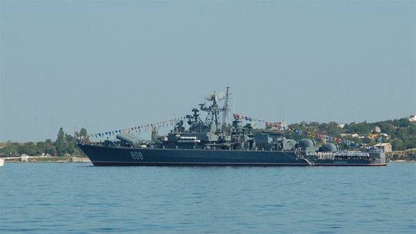 Watchtower of the Black Sea Fleet "Curious" went to the Mediterranean Sea