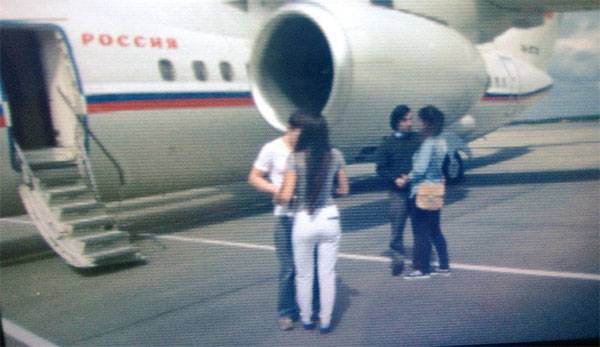 Alexander Alexandrov and Yevgeny Yerofeyev arrived in Moscow, Nadezhda Savchenko - to Kiev. First frames