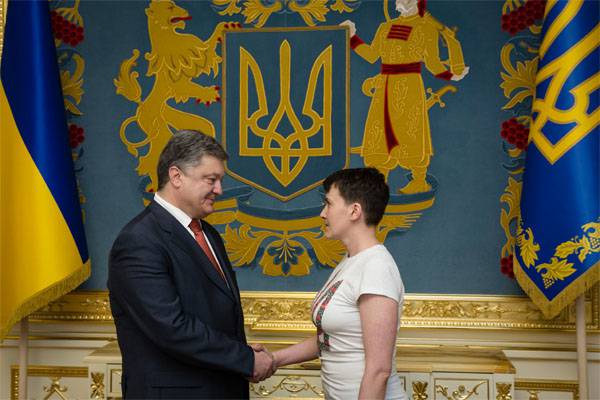 Savchenko dijo que estaba lista para convertirse en presidenta de Ucrania.