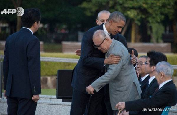 Obama anunciou em Hiroshima que os Estados Unidos estão "determinados a criar um mundo no qual as armas nucleares não sejam necessárias".