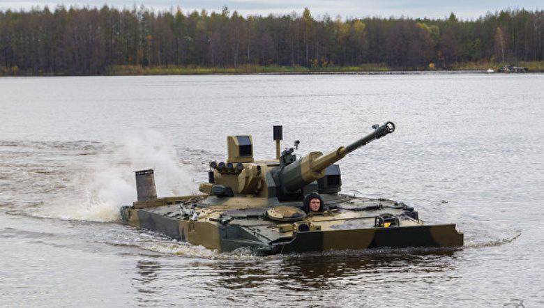 Mídia: BMP-3 será reforçada pelo módulo de artilharia Baikal