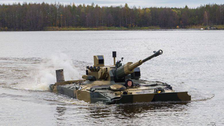 Media: BMP-3 will be strengthened by the Baikal artillery module