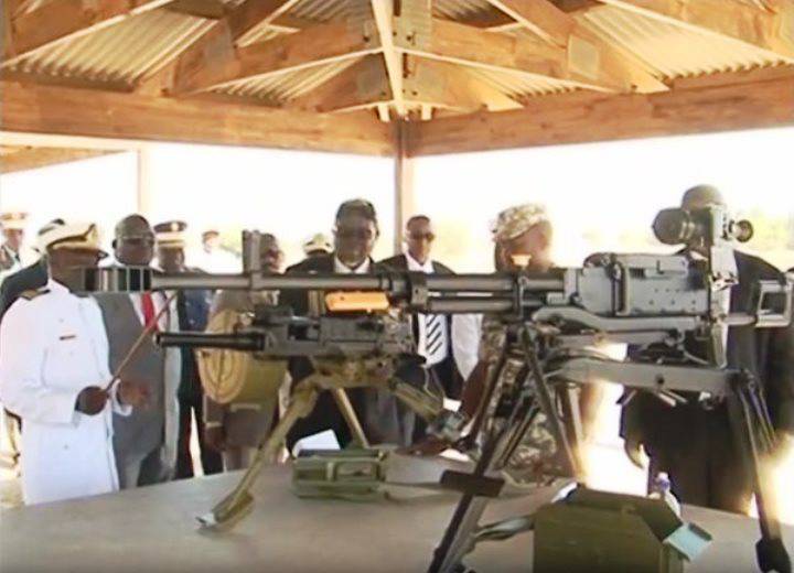 Infantes de marina de Namibia recibieron armas rusas