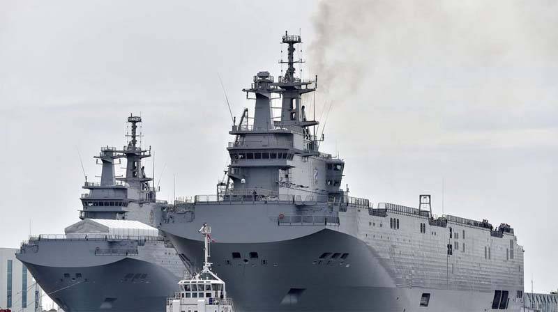 Le transfert du premier Mistral, construit à l'origine pour la marine russe, du côté égyptien, est prévu pour juin 2