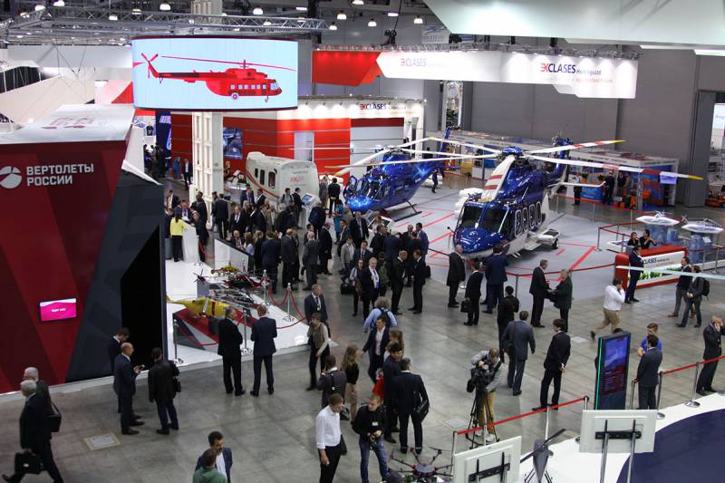 HeliRussia-2016 exhibition held in Moscow