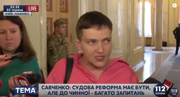 Депутаты ВРУ подозревают, что Кремль вернул Савченко на Украину для совершения переворота