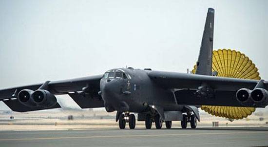 The third incident with the US military aircraft for the day: before Europe, the strategic bomber B-52 could not fly