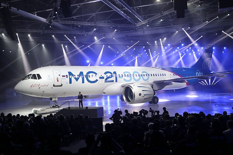 Irkutsk aircraft manufacturers introduced a new passenger aircraft MS-21