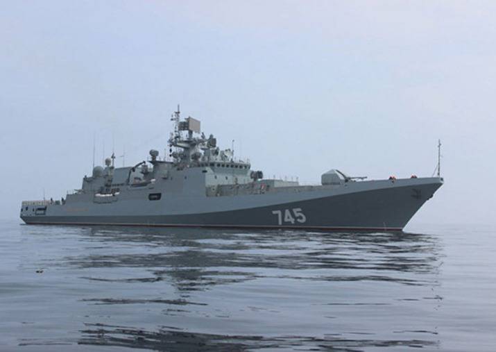 "Admiral Grigorovich" arrived at the main base of the Black Sea Fleet