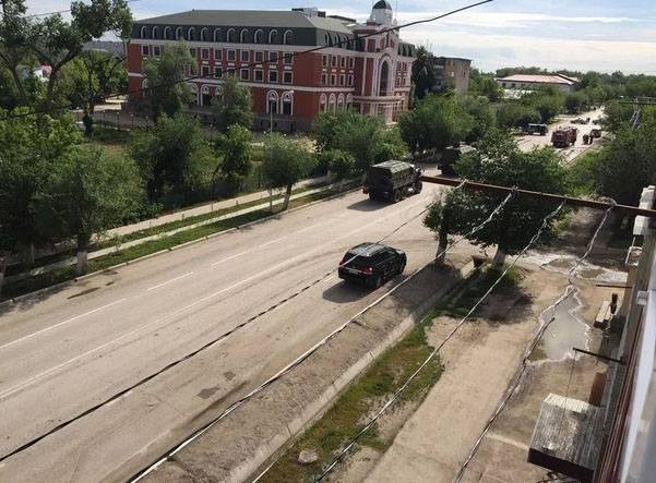 Während der Spezialoperation wurden 5-Kämpfer in verschiedenen Stadtteilen von Kasachstan Aktobe zerstört