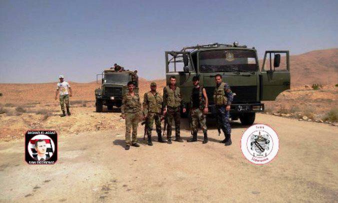 Syrian special forces received new MAZ