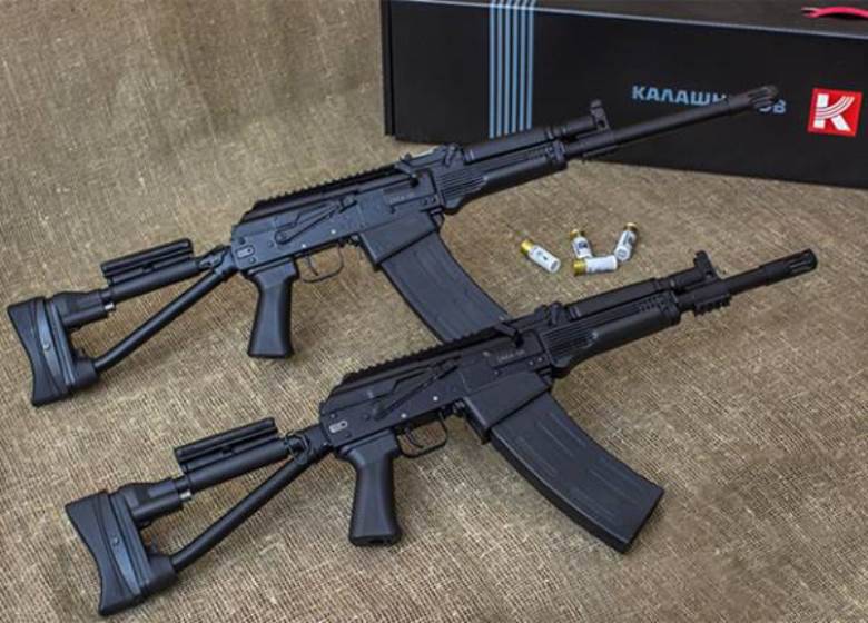 "Kalashnikov" trouxe para o mercado civil 4 novo tipo de armas de pequeno porte