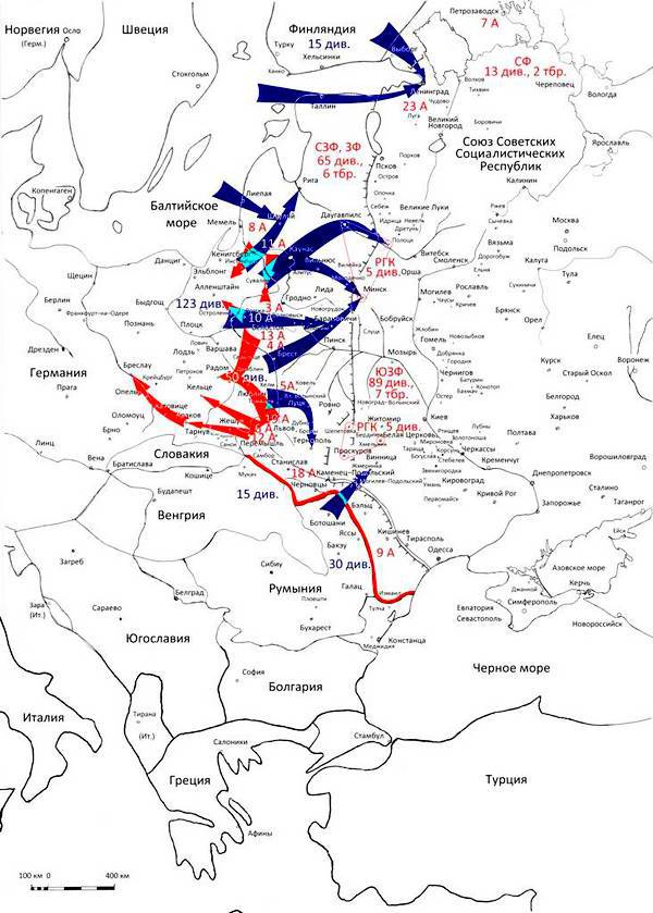 Реферат: Причины поражений советской армии в начале ВОВ