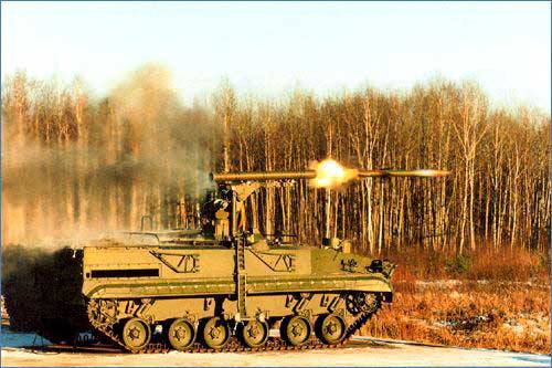 Panzerabwehr-Raketensysteme der 9K123 "Chrysanthemum" -Familie